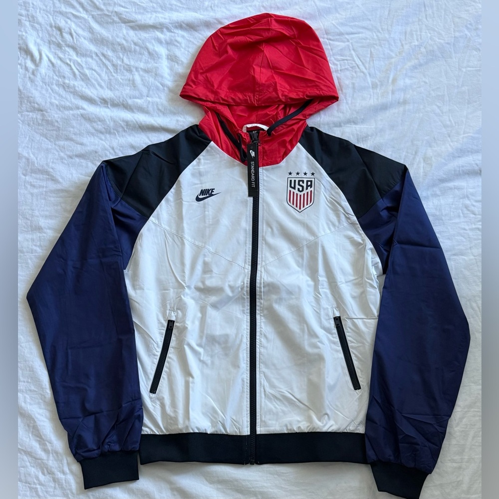 Nike USWNT US National Team Windbreaker Jacket CI8407-100 Women’s Sz: Medium